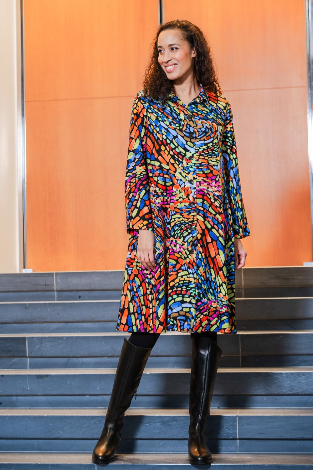 AINO Nikki Dress/Coat De Krans