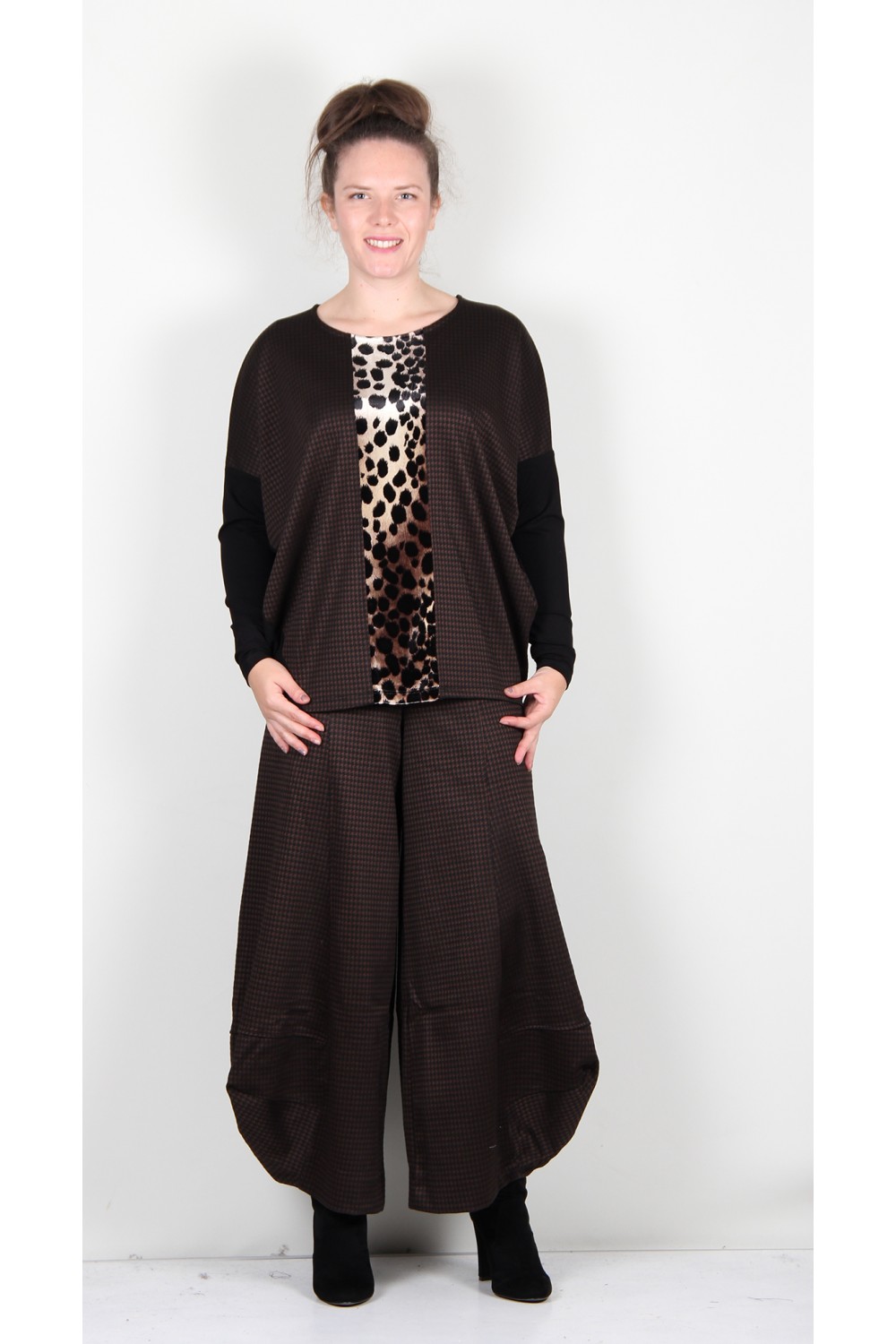 Alembika Relaxed Top Leopard