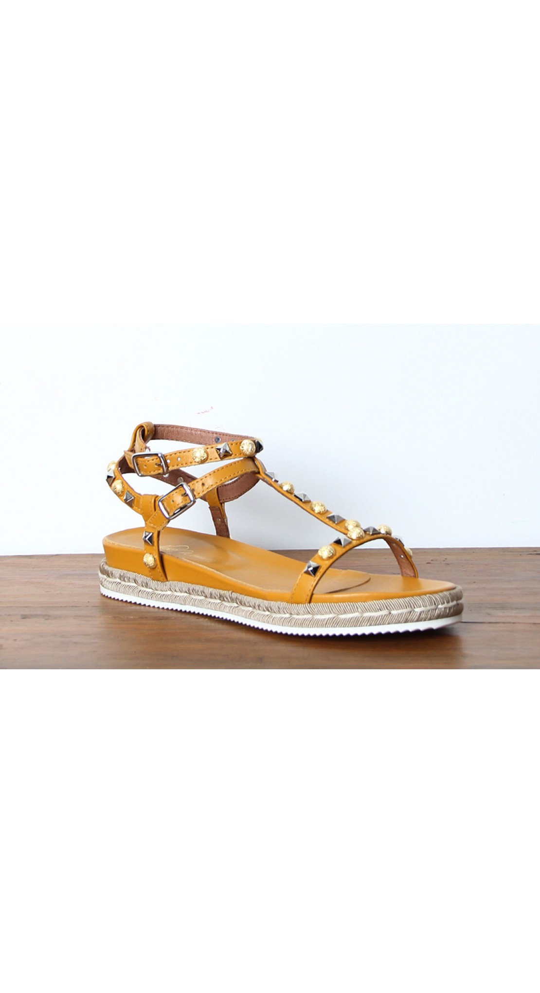 mustard yellow gladiator sandals