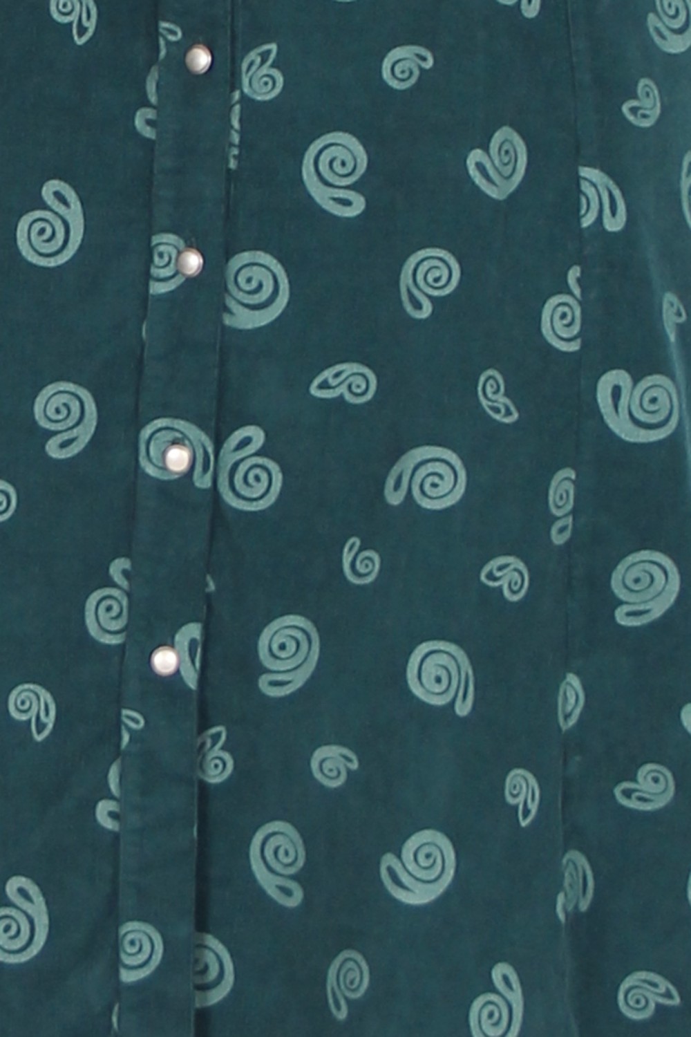 Blueberry Italia Chemisier Swirl Needlecord Shirt/Dress Becks