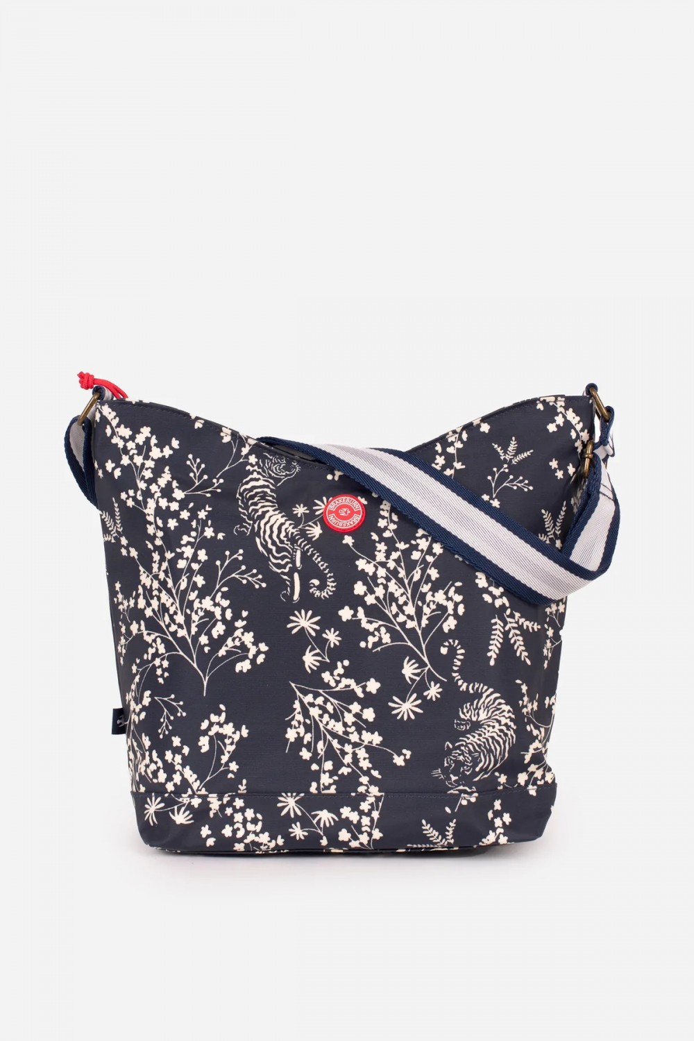 BRAKEBURN TIGERS HOBO BAG NAVY