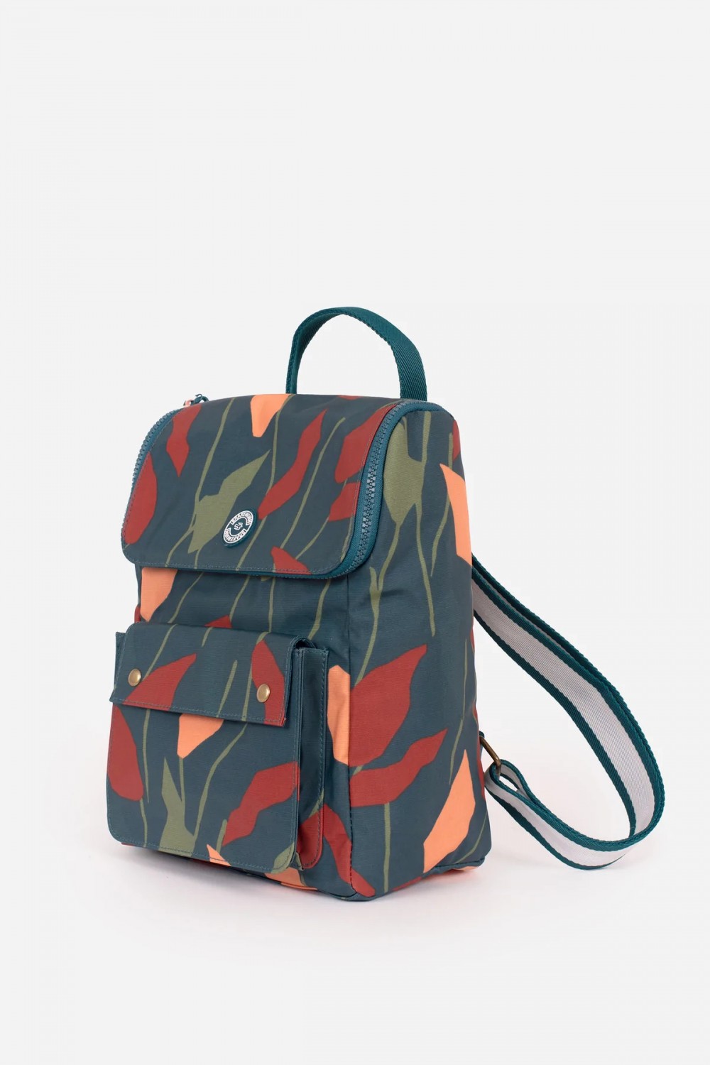 BRAKEBURN TURNING LEAF BACKPACK TEAL