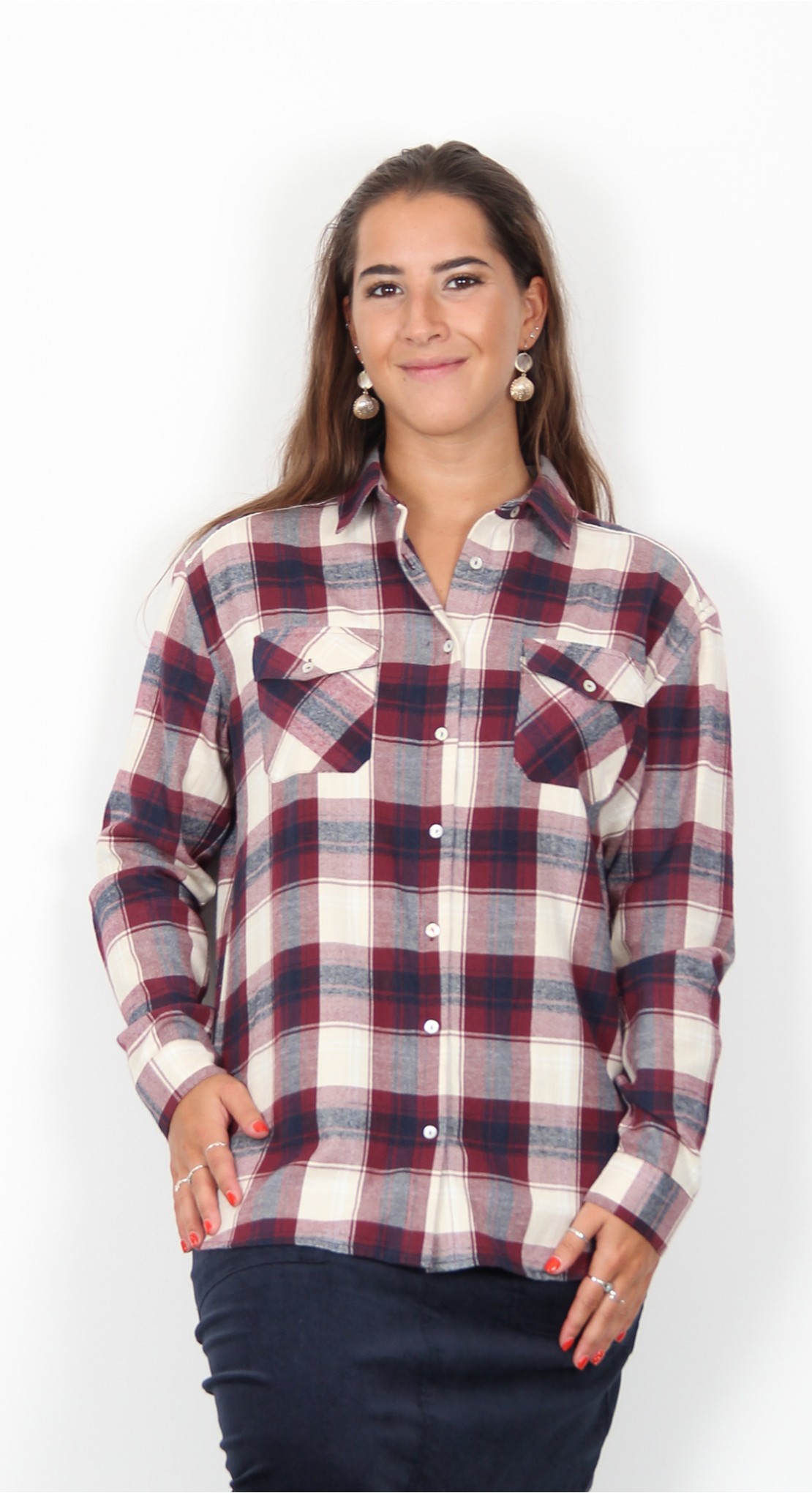NEW! Brakeburn Ladies Check Flannel Shirt 