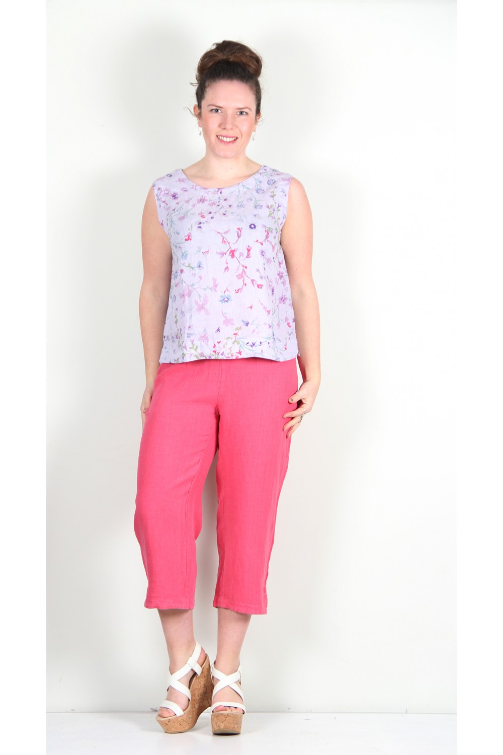 Cut Loose Clothing Linen Shell Wild Flowers Stardust