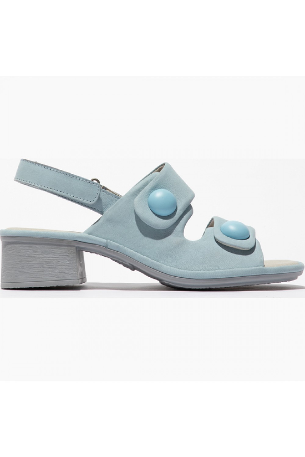 FLY LONDON EBLA489 Sling Back Sandal Sky Blue