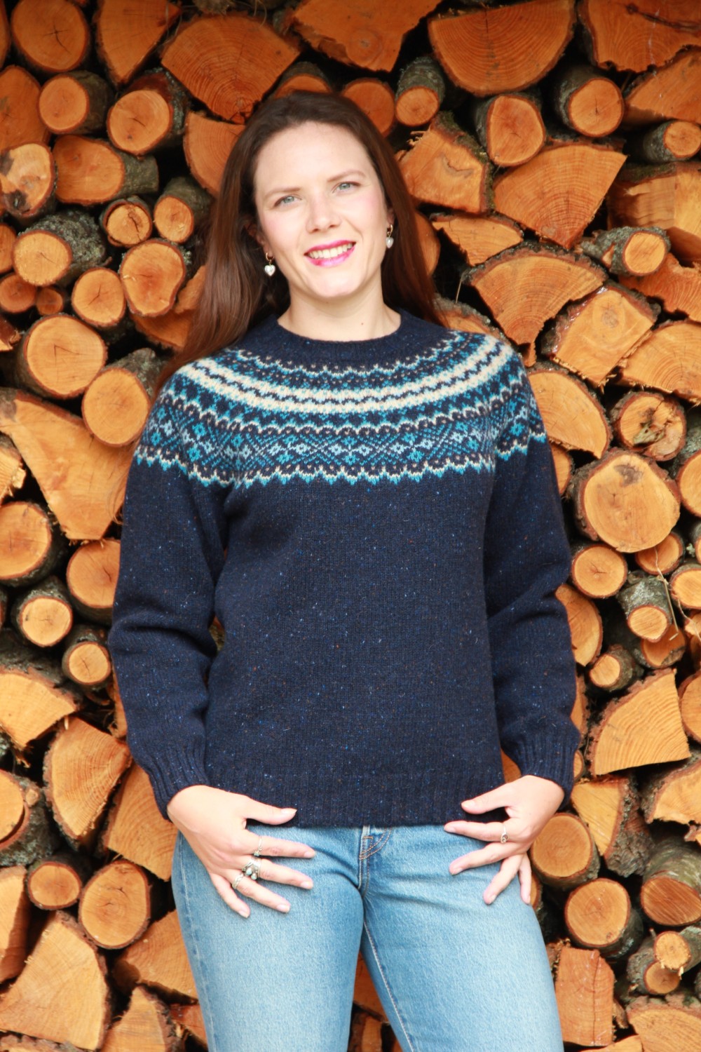 Harley Of Scotland Fairisle Donegal Knit Jura