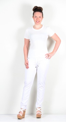 Icona Luxurious Lounge Pants White