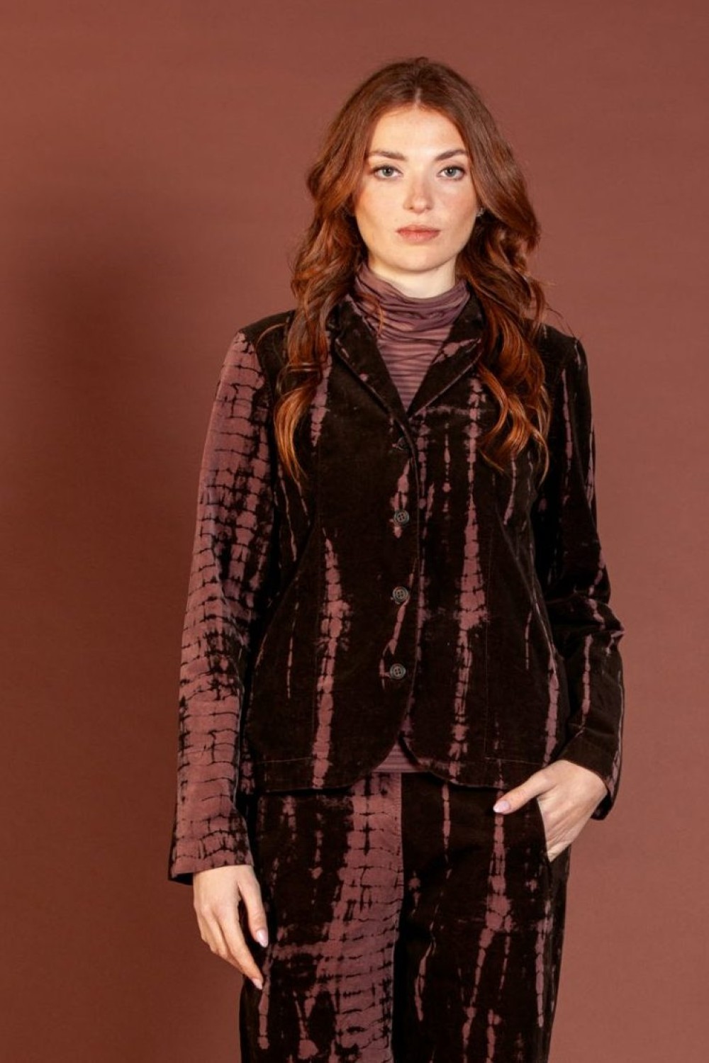 Mama B Adele PR Fitted Jacket Cipolla