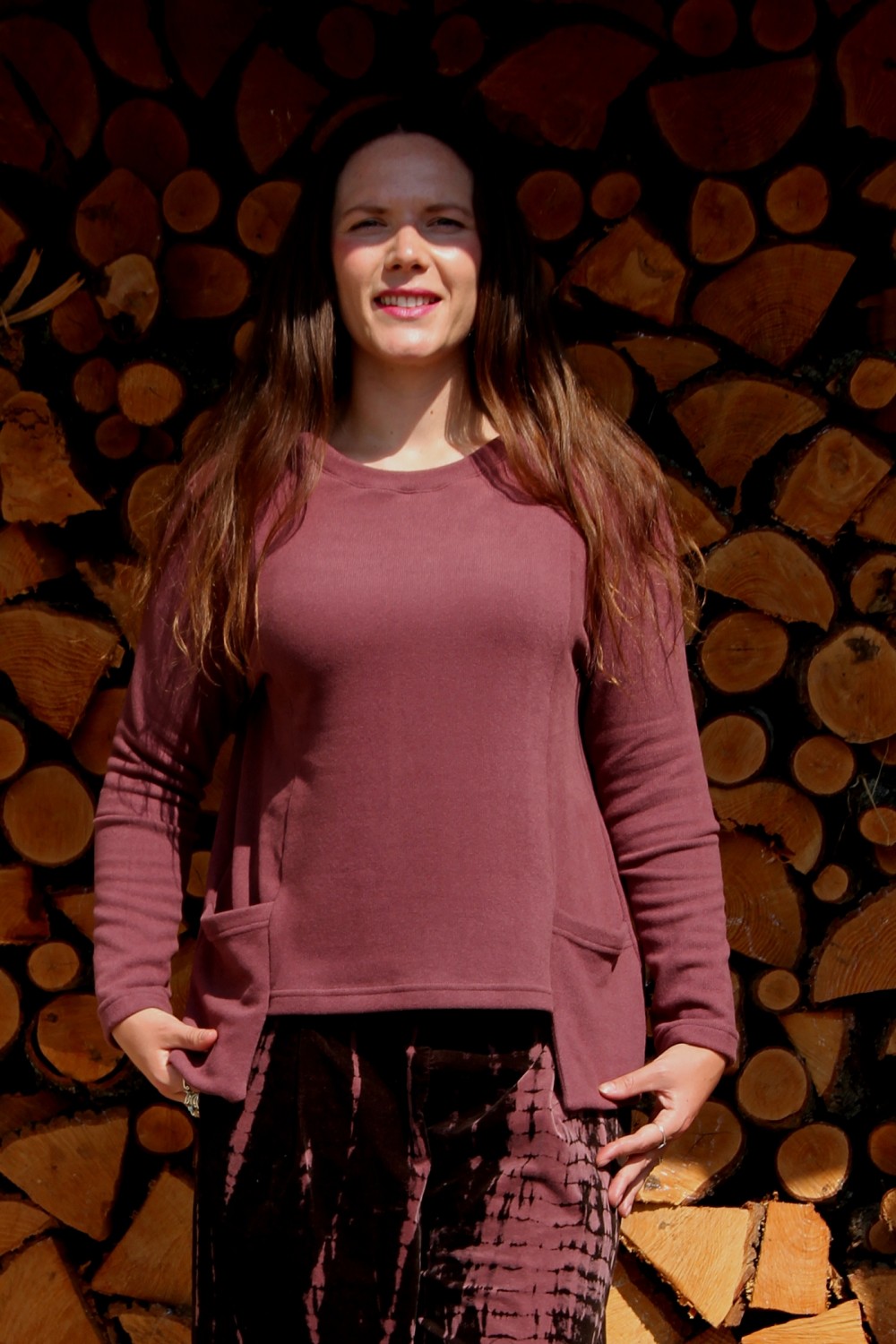 Mama B ALisa Pocket Jumper Cipolla