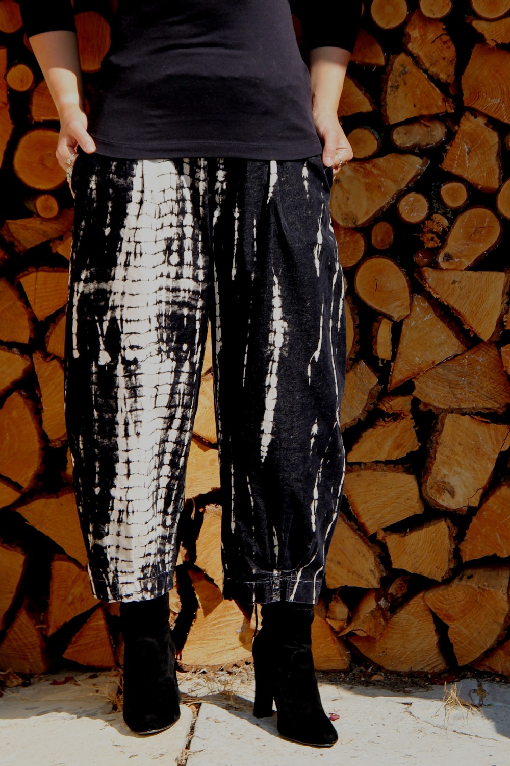 Mama B Bianco PR Trouser Nero