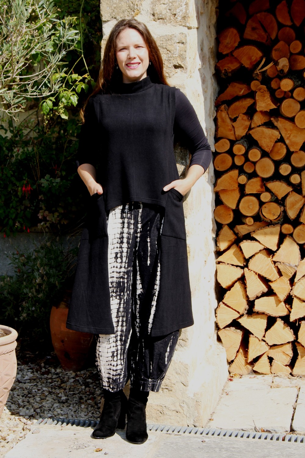 Mama B Linna U Gilet Nero
