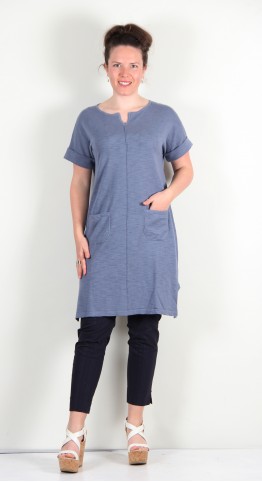 Mansted Keops Cotton Knit Tunic/Dress Soft Blue