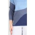 Mansted Domenica Eco Cotton Wave Jumper Soft Blue