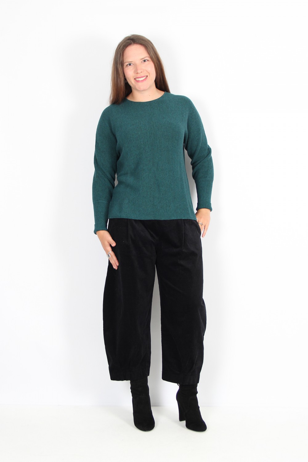 Mansted Neria Eco Cotton Jumper Emerald