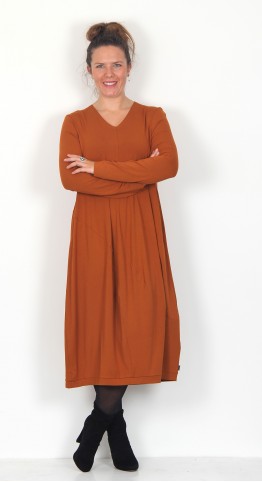 Oska Clothing Dress Varithu 023 Rooibos
