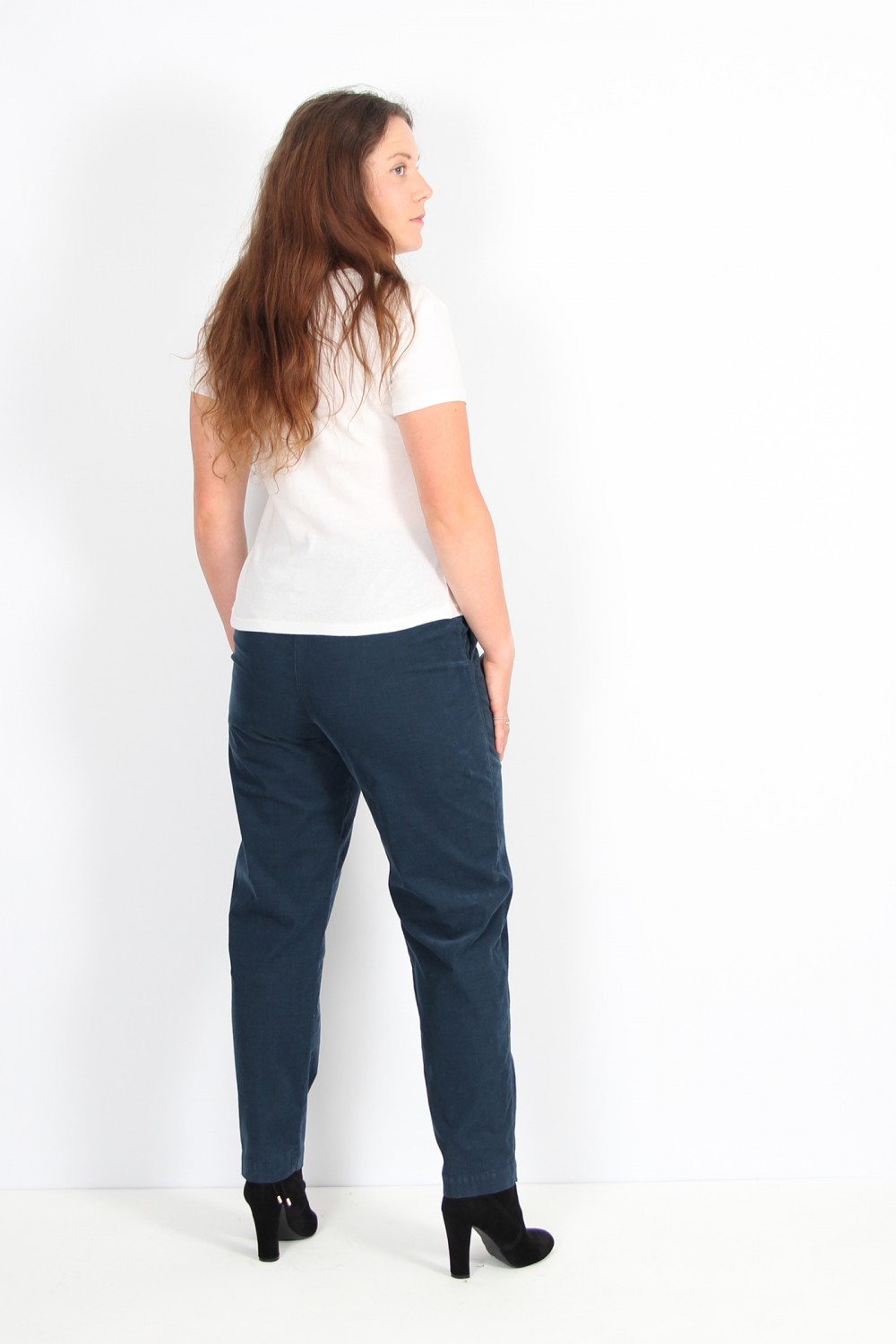 OSKA Trousers Minnima 310 Blue / Cotton cord with stretch content