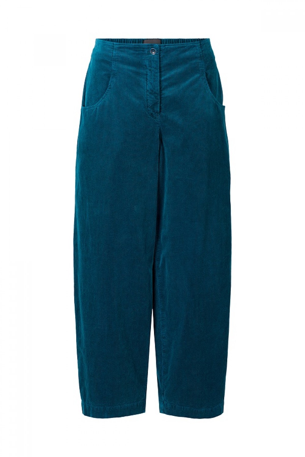 OSKA Trousers Kahren 314 Teal / Cotton Cord With Stretch Content