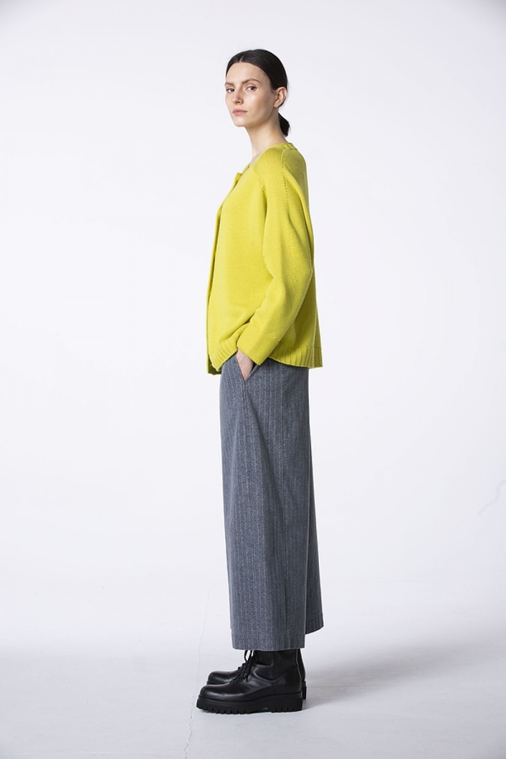 OSKA Jacket Kreaativ 310 Yellow / 100% Merino Wool