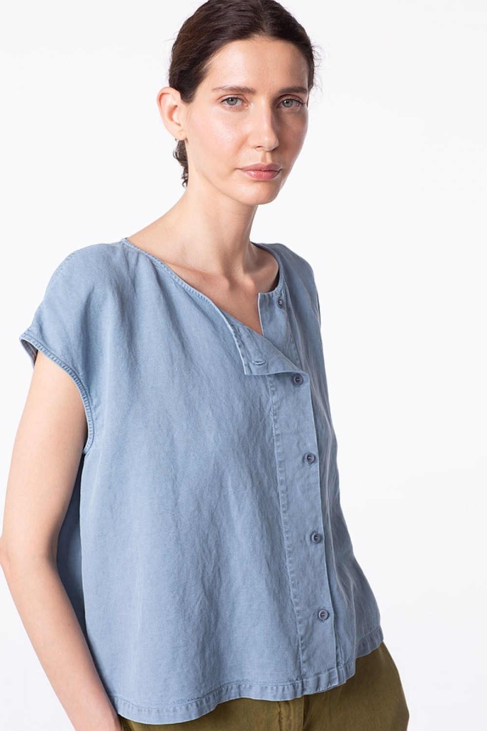 OSKA Top 402 Air / Lyocell-Linen Blend