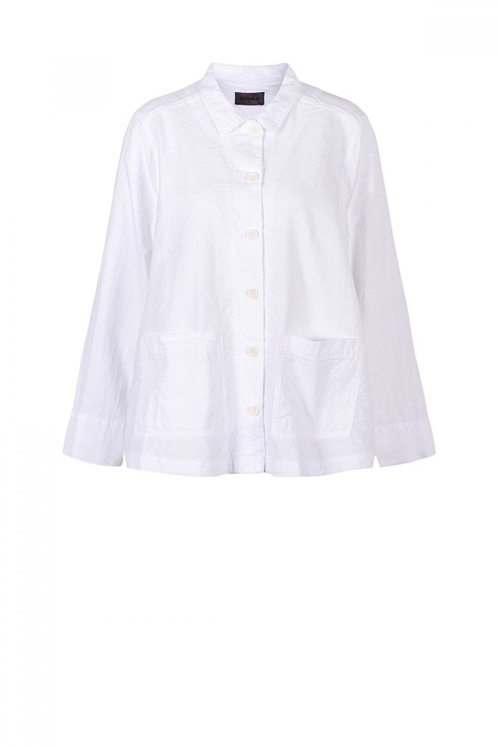 OSKA Jacket 409 / Cotton-Linen Blend White