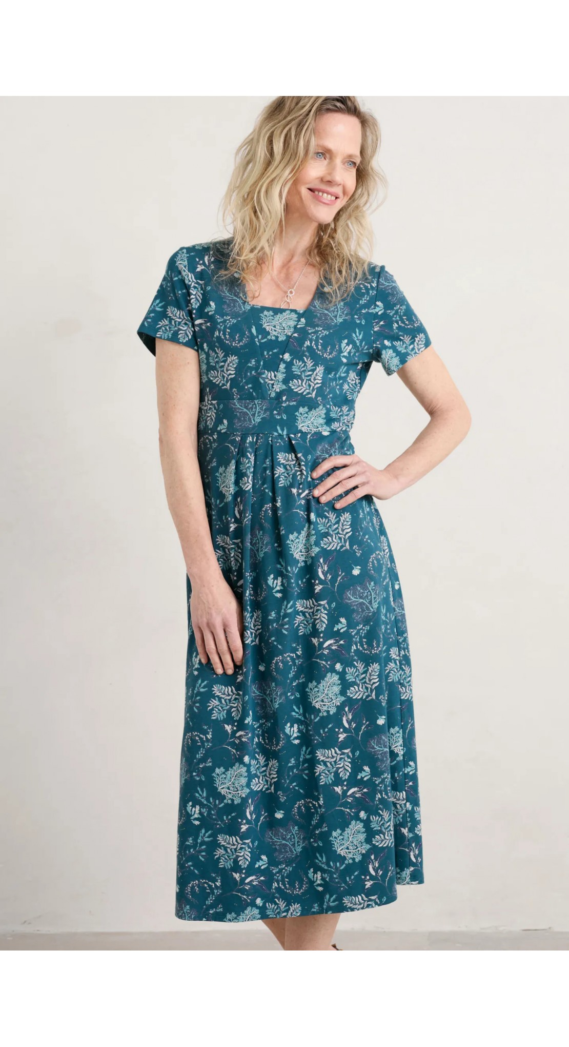 Dresses : Seasalt Clothing Seed Packet Short Sleeve Midi ...