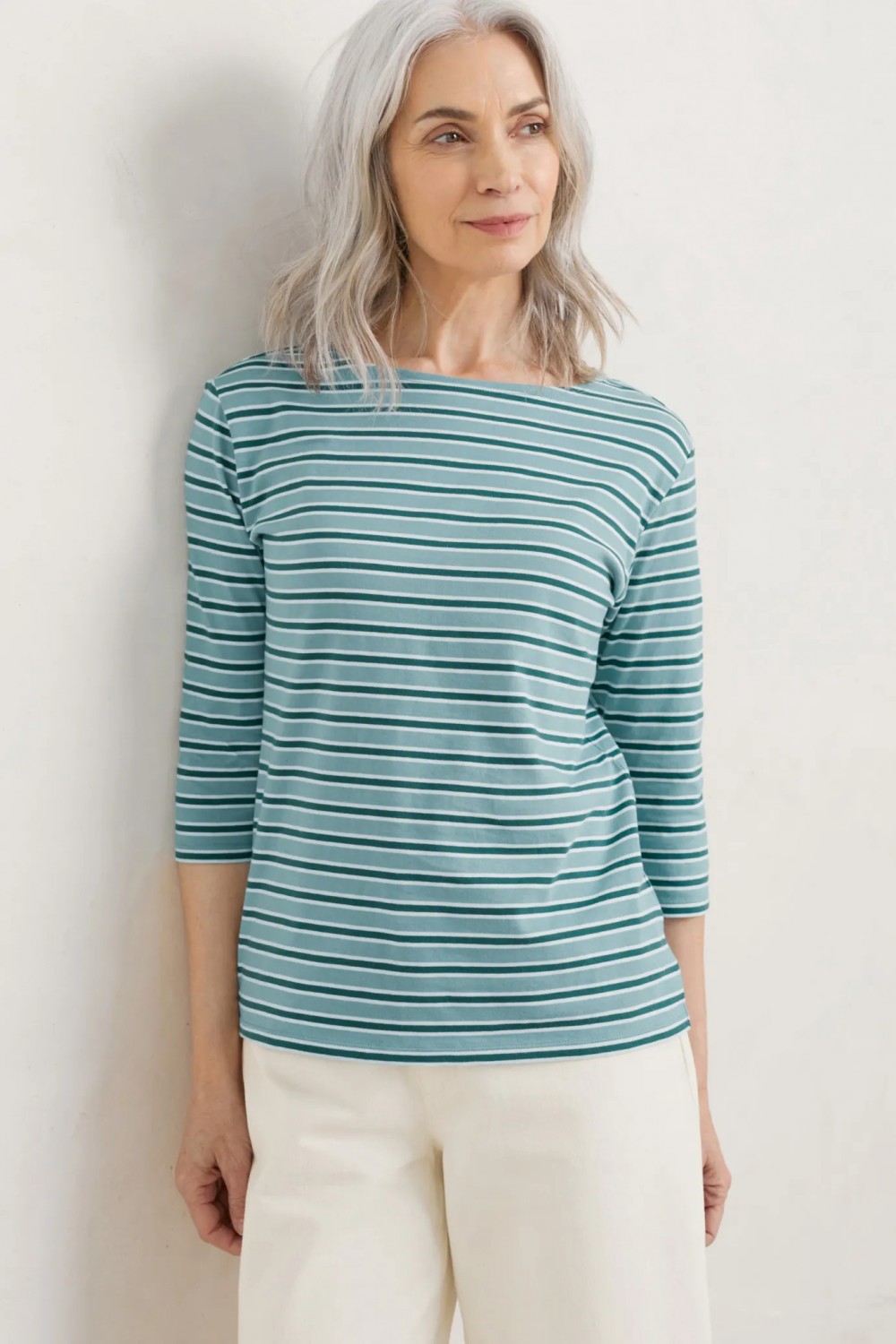 Seasalt Clothing Sailor Top Odessa Seahorse Mallard