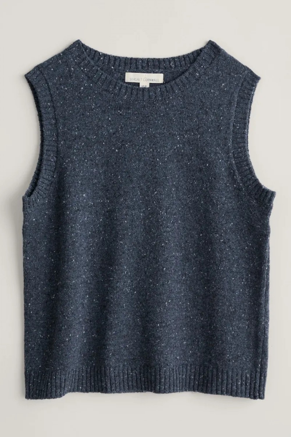 Seasalt Clothing East View Knitted Vest Fathom
