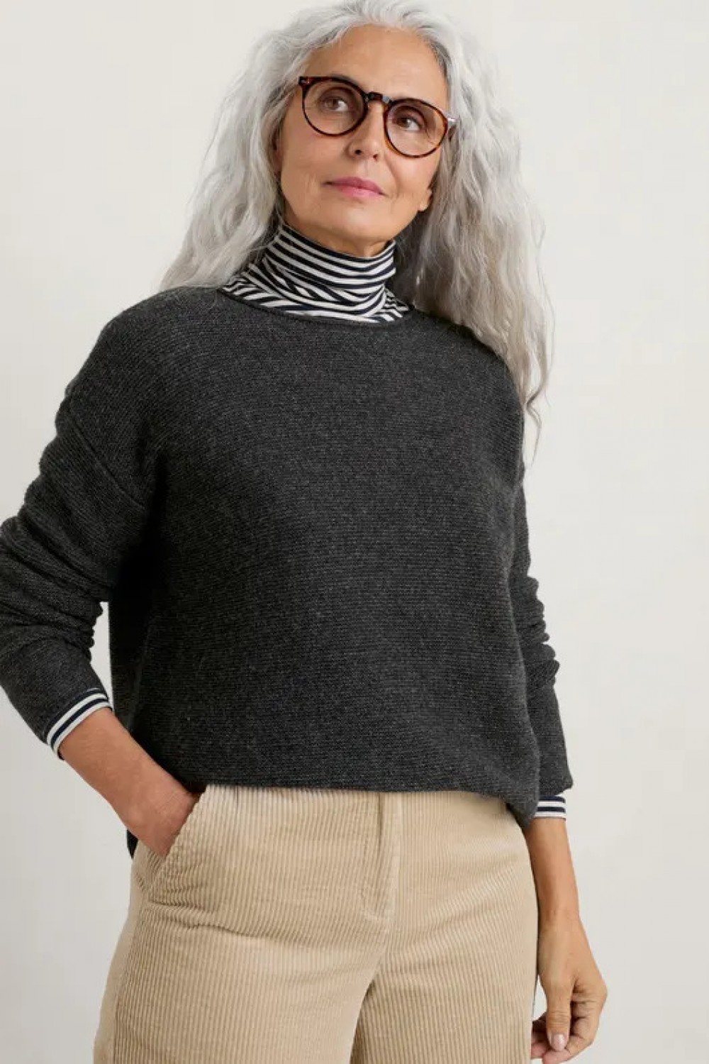 Seasalt Clothing Fruity Jumper  Monoprint
