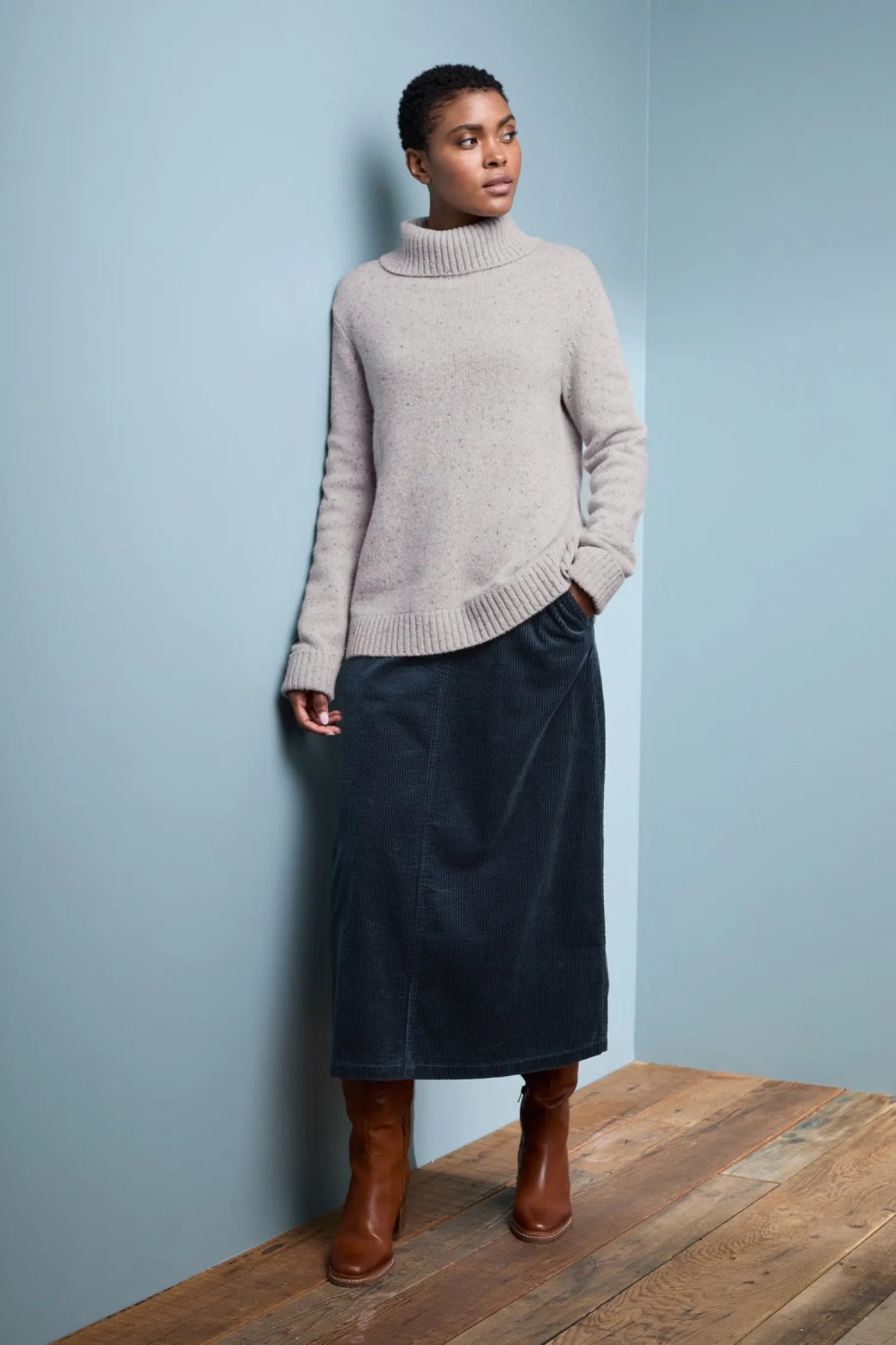 Seasalt Clothing Braque Jumper Light Lead
