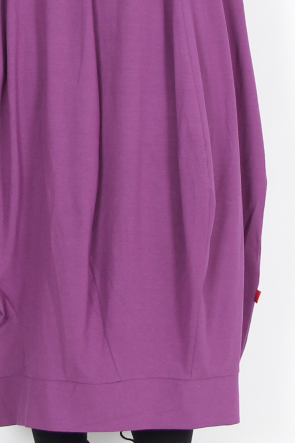Vetono Jersey Collar Dress Viola