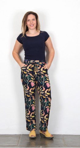 Zilch Clothing Jungle Trousers Navy